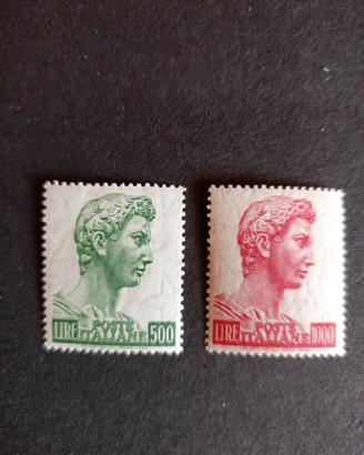 Francobolli Italia 1957