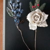 Fiori finti natalizi