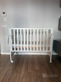 LETTINO AZZURRA DESIGN BIANCO – COMPLETO