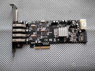 Scheda PCIe USB 3.0 StarTech 4 Porte Dedicate