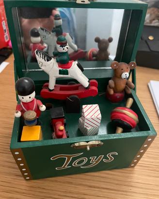 Carillon toys da collezione natale music box