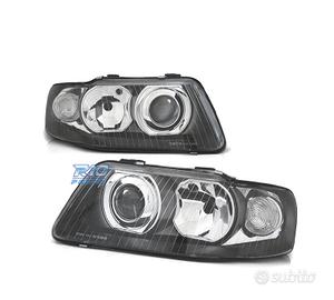 FARI AUDI A3 8L 00-03 LENTE FONDO NERO