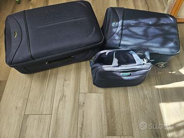 set 2 valige più borsa beauty 