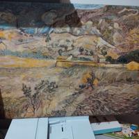 Quadro olio su tela copia d' autore Van Gogh