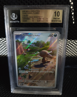 Pokémon Paldean Wooper IR #102 Phantasmal Flames I