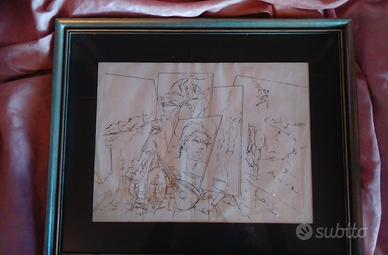 Corrado Cagli – Disegno firmato e datato 1944