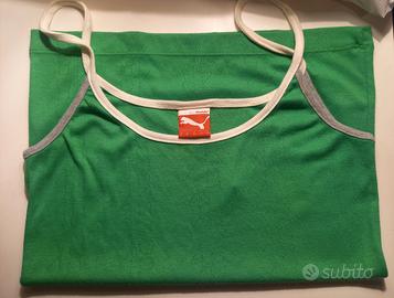 Canotta verde Puma tg 44 NUOVA