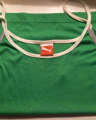 Canotta verde Puma tg 44 NUOVA