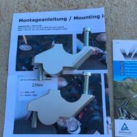 Rise manubrio bmw 850 gs