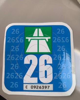 abbonamento 2026  autostrade Svizzera