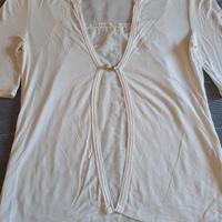 maglietta Intimissimi con canotta in pizzo