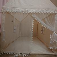 tenda casetta per bimba 