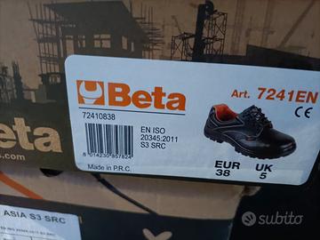 SCARPE ANTIFORTUNISTICHE DA LAVORO 4 PAIA -BETA+V