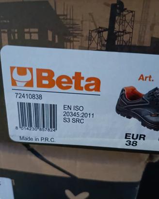 SCARPE ANTIFORTUNISTICHE DA LAVORO 4 PAIA -BETA+V