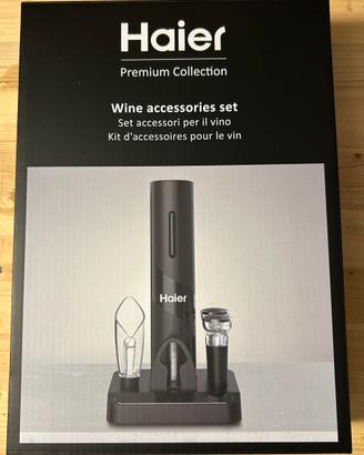 Set Accessori Vino Elettrico Haier Premium - Nuovo