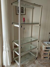 Scaffaliera+porta TV