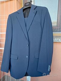 abito completo blu uomo tg.48