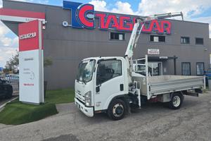Isuzu N35 gru e cassone fisso Tagicar