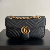 Borsa a tracolla Gucci marmont media