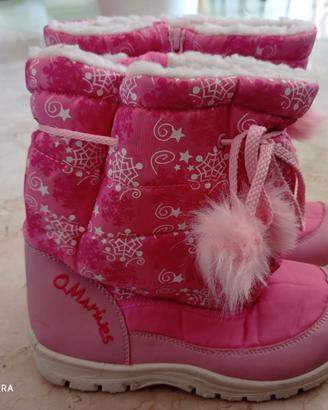 Scarponi doposci neve snowboot taglia 35 O.Marines