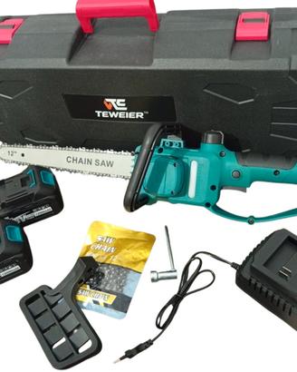 Motosega a batteria 12" pollici motore Brushless 