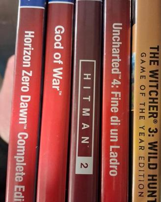 Ps4 play station 4 5 giochi usati come nuovi