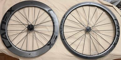 Ruote  full carbon CADEX  tubolare x bici da corsa