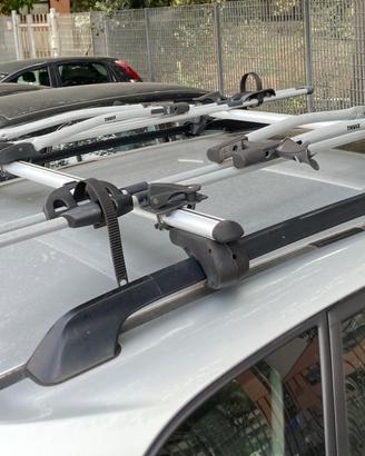 Portabici THULE per tetto auto (due bici)
