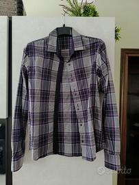 Camicia Uomo Manica Lunga M - Quadri Tartan