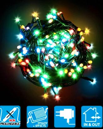 CATENA 100 LED REFLEX CON CONTROLLER MULTICOLORE