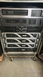 Amplificatori crest LT1000+LT2000+DAS PS400