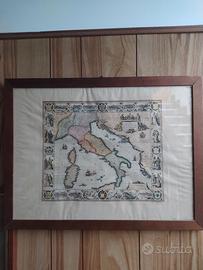 nova Italia delineatio mappa antica 