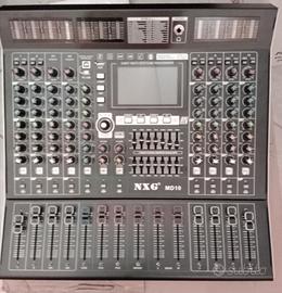 Mixer 10 canali con bluetooth e doppia effettiera