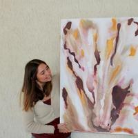 Qusdro astratto in stile moderno