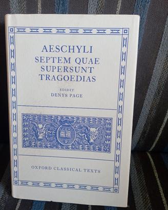 lotto 2 libri edizioni Oxford Classical Texts 