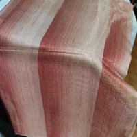 tessuto tenda semi trasparente con strisce 