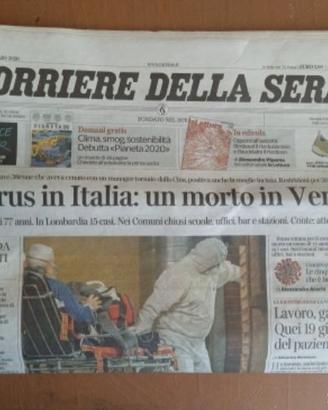 Corriere della sera - Ristampa Numero Speciale del