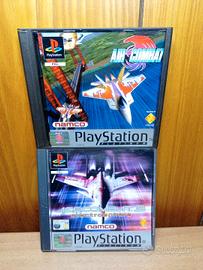 ✅ Air Combat + Ace Combat 3 Electrosphere PS1