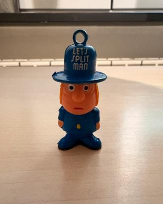 Figure Vintage anni 70 in Gomma "Let's Split Man’’