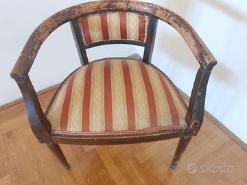 Sedia vintage - Poltroncina Antica Anni '20