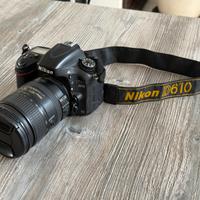 Nikon D610 + Obbiettivo Nikon 28-300