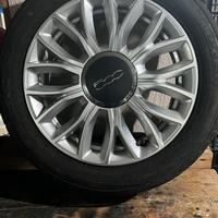 4 cerchi FIAT 500 15’’ originali + pneumatici