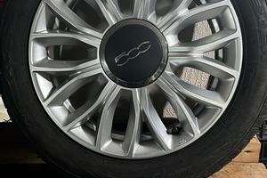 4 cerchi FIAT 500 15’’ originali + pneumatici