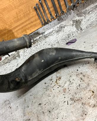testa, pacco lamellare e scarico completo yz 125