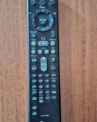 telecomando lettore cd dvd LG