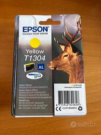 Toner stampante Epson giallo yellow T1304 XL
