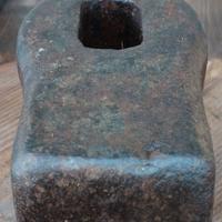 Mazza da fabbro d'epoca per incudine.