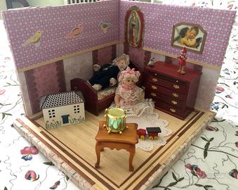 Diorama stanza dei bambini
