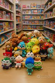 Lotto di peluche misti