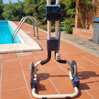 Carrello robot piscina